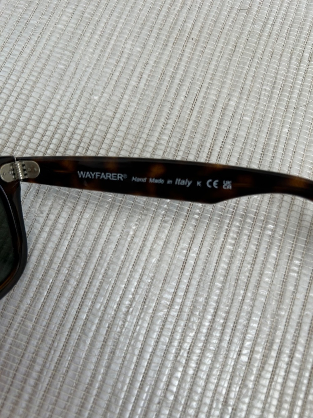 Ray-Ban RB4340 Wayfarer Sunglasses - Polished Havana - Picture 4 of 4